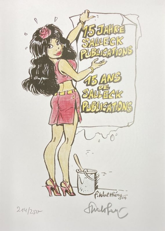 Walthéry - Natacha ex libris