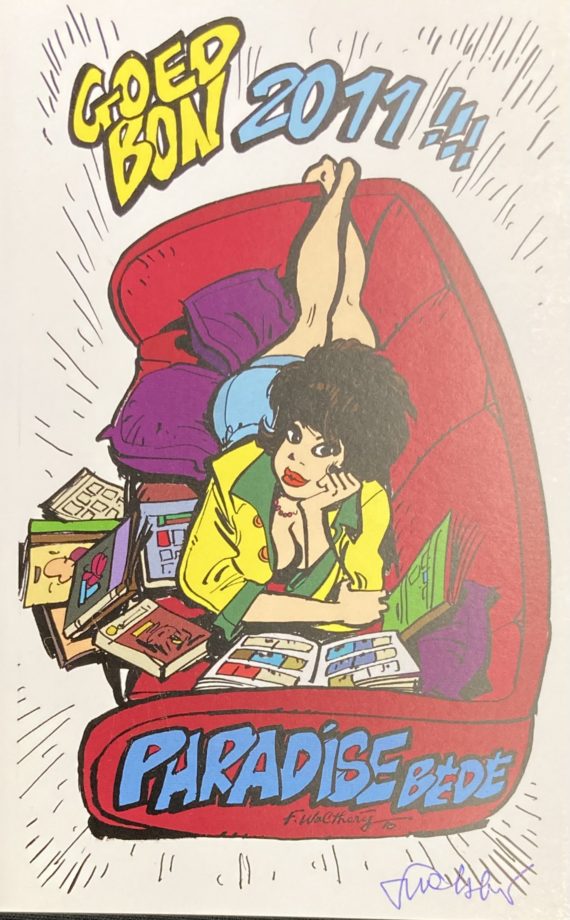 Walthéry - Natacha ex libris