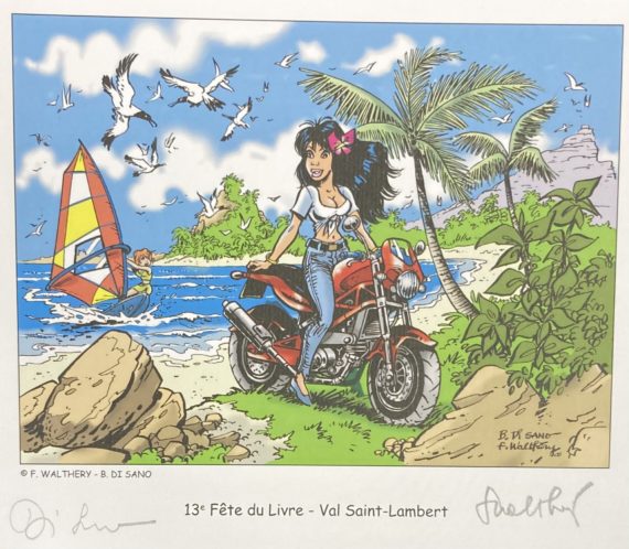 Walthéry & Di Sano - Natacha ex libris