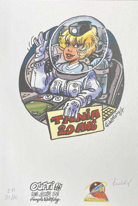 Walthéry - Natacha ex libris