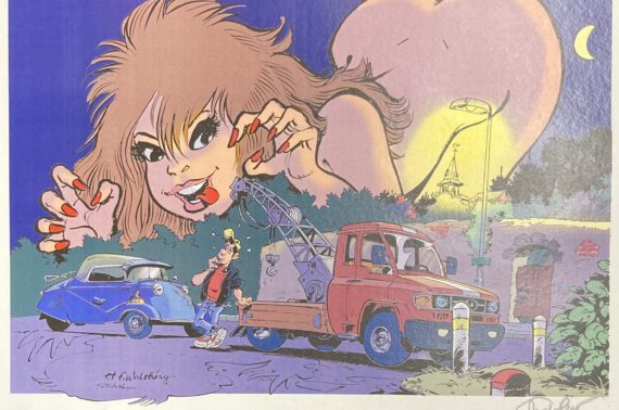 Walthéry & Delvaux - Natacha ex libris