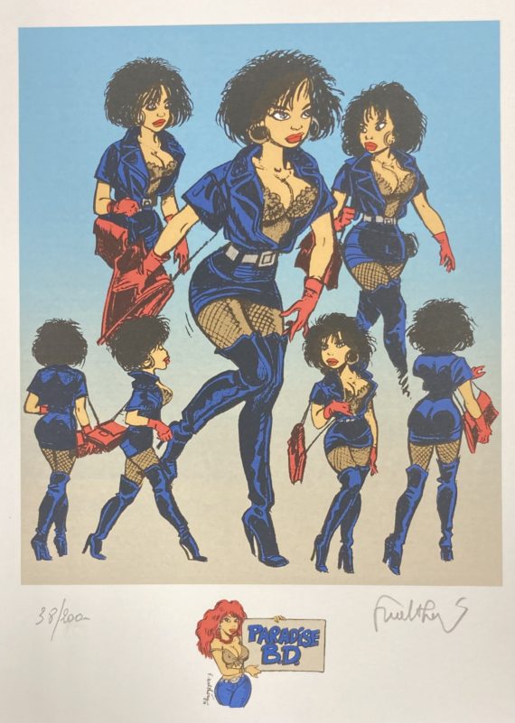 Walthéry - Natacha ex libris