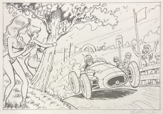 Walthéry - Natacha ex libris