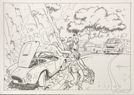 Walthéry - Natacha ex libris