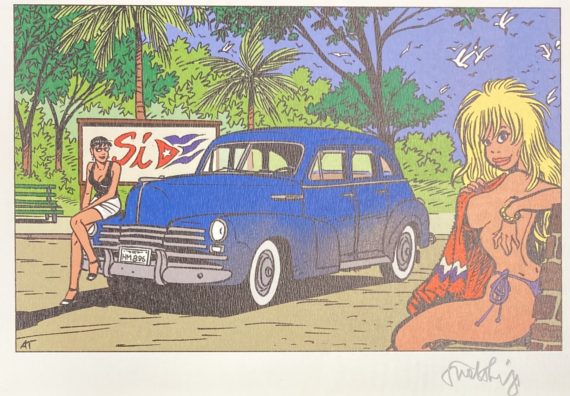 Walthéry - Natacha ex libris