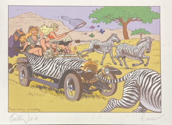 Walthéry & Carin - Natacha ex libris