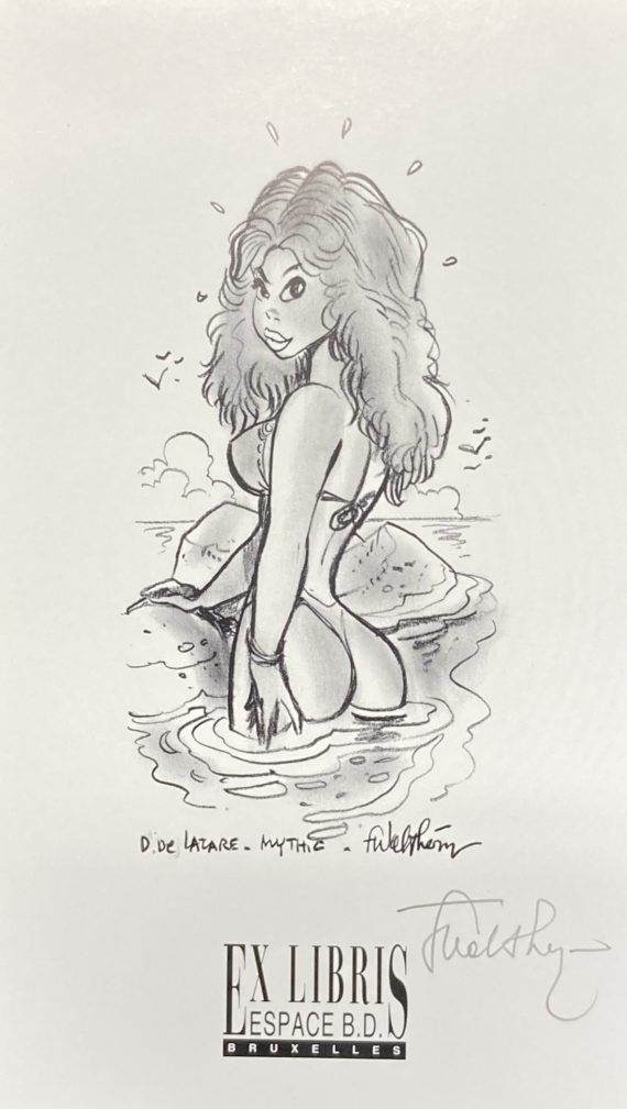 Walthéry - Rubine ex libris