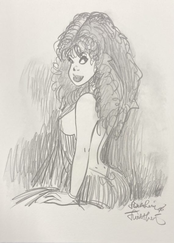 Walthéry - Rubine ex libris