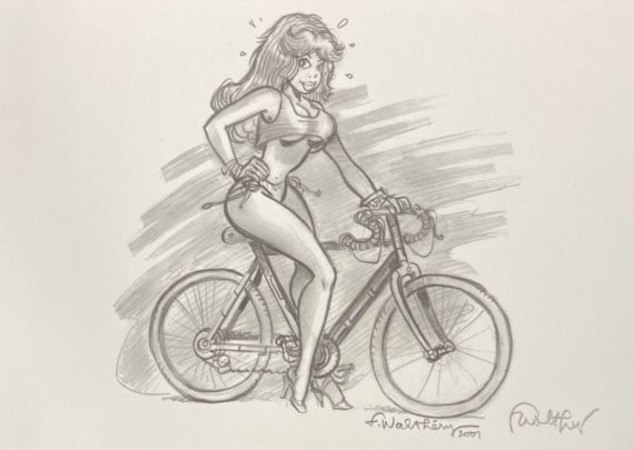 Walthéry - Rubine ex libris