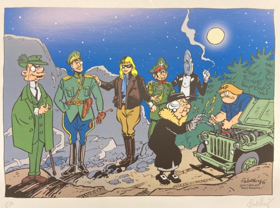 Walthéry – Tiré à part Hommage collectif