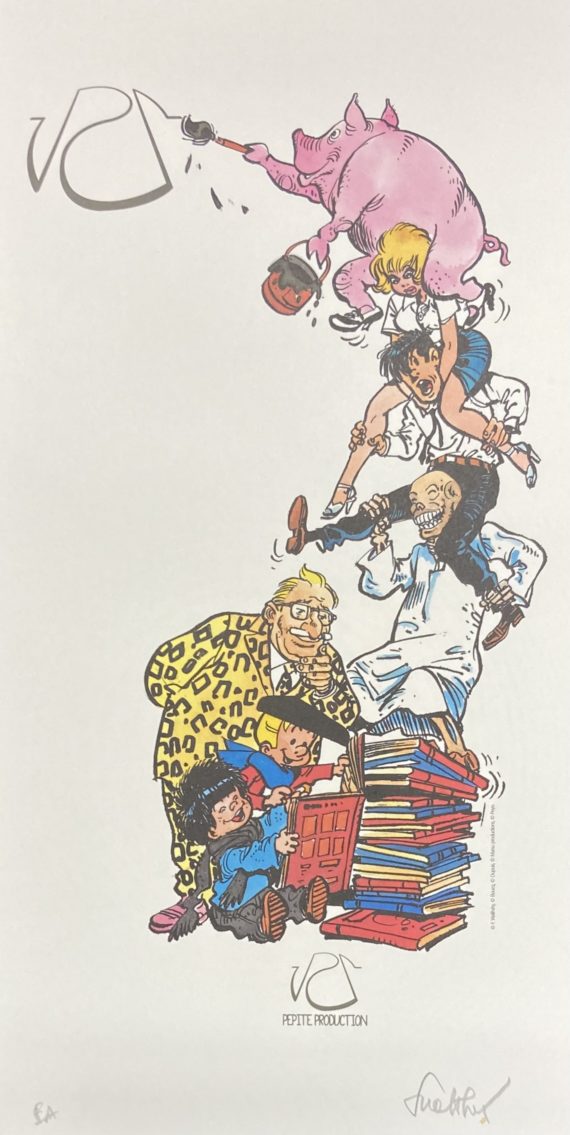 Walthéry - Offset Natacha / Hommage à Boucq