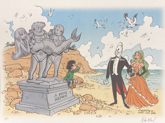 Walthéry - Offset Hommage à Will