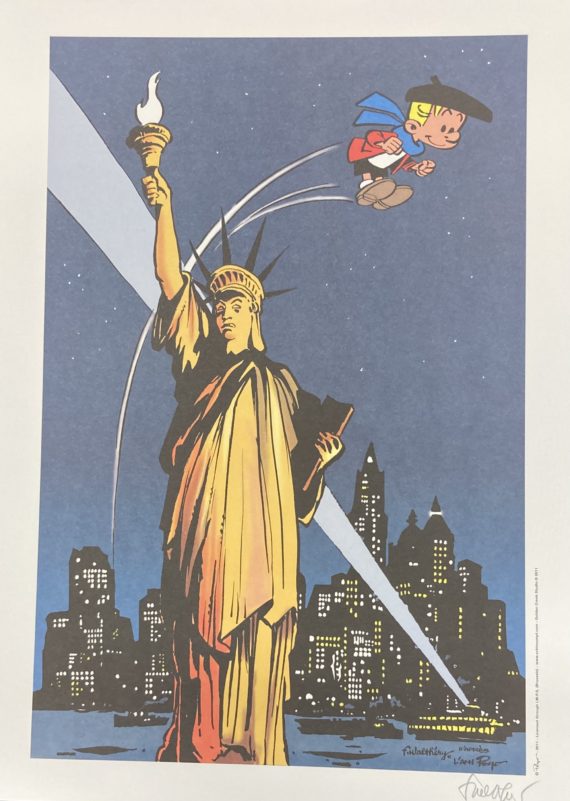 Walthéry – Tiré à part Benoit Brisefer