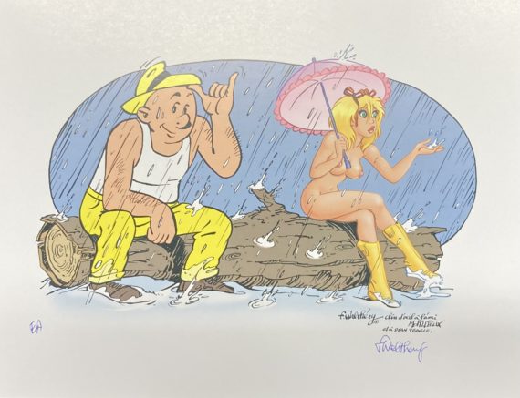 Walthéry – Tiré à part Gil Jourdan