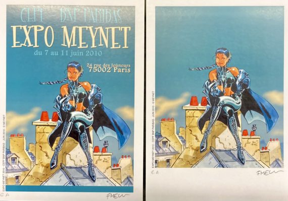 Meynet - 2 ex libris Les éternels Pub BNP N° 257