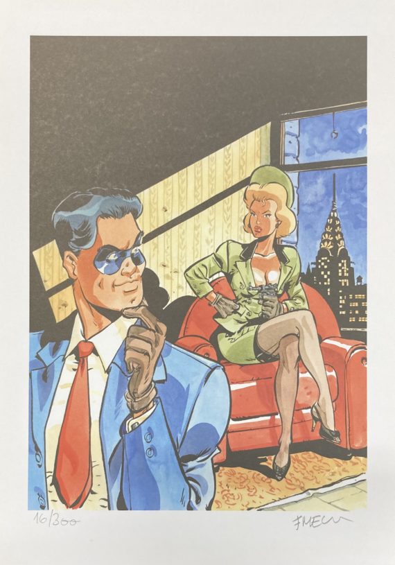 Meynet - ex libris The Spirit N° 271