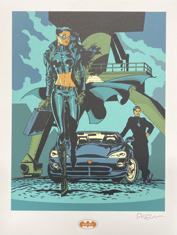 Meynet - ex libris sérigraphie Les éternels N° 286