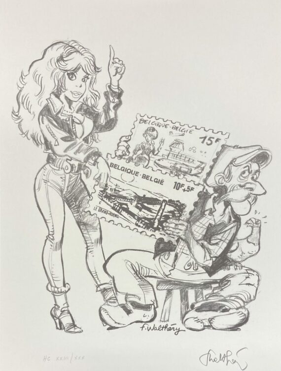 Walthéry - Offset Rubine et Jules