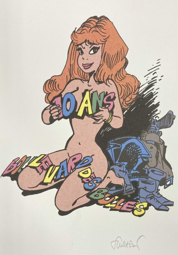 Walthéry - Rubine ex libris