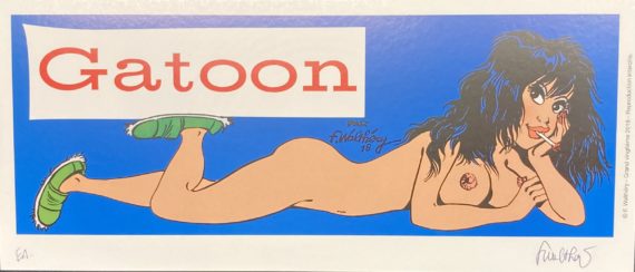 Walthéry -  Tiré à part Gatoon - Golden Creek