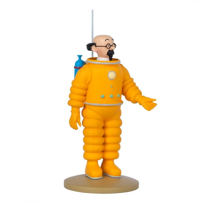 Hergé Tintin – Tournesol cosmonaute figurine “On a marché sur la Lune”