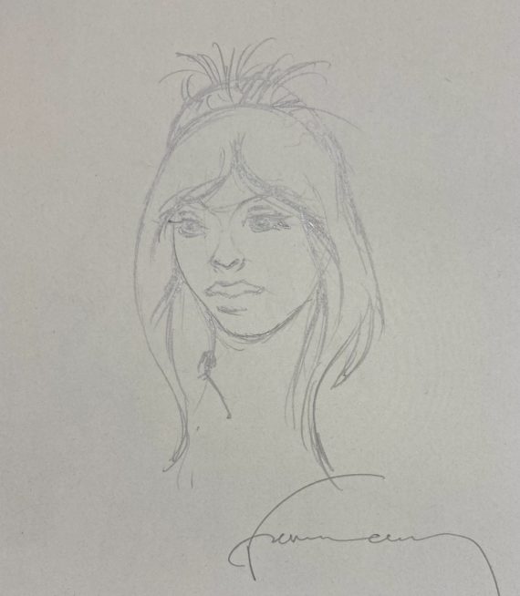 Hermann - Dédicace / Jeremiah N° 3 "Les héritiers sauvages" (1980)