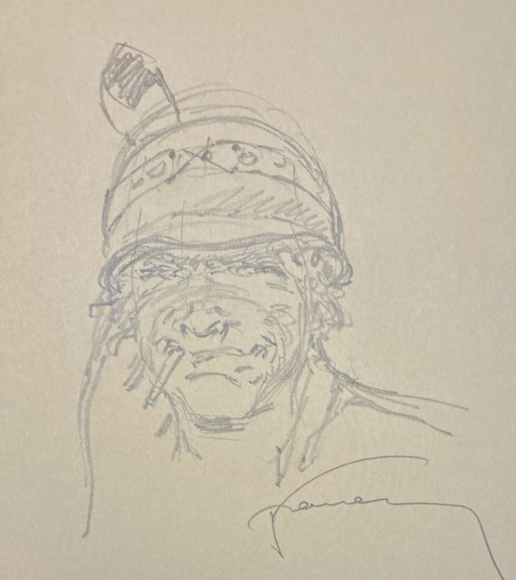 Hermann - Dédicace / Portfolio n° 1 tiré à 50 exemplaires (2015)