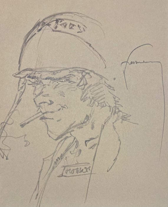 Hermann - Dédicace / Portfolio n° 1 tiré à 50 exemplaires (2015)