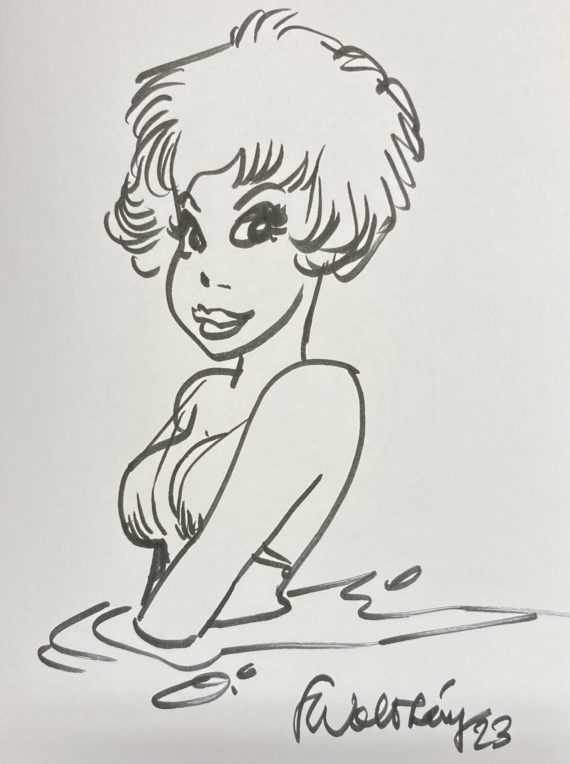 F. Walthéry - Dédicace / Natacha Oh La La ! - Tirage limité (2023)