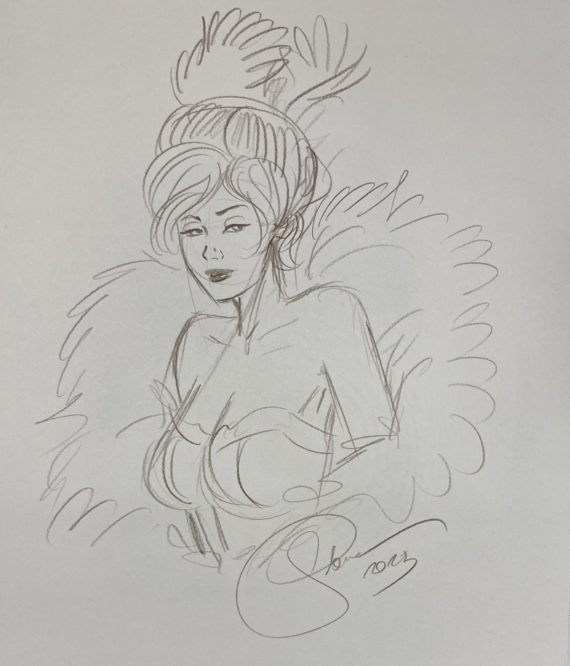 Paul Salomone - Dédicace / Des plumes & elle - Tirage de tête (2019)