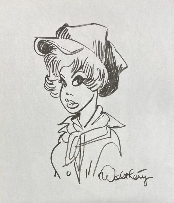 Walthéry - Dédicace Natacha N° 16 "L'ange blond" (1994)