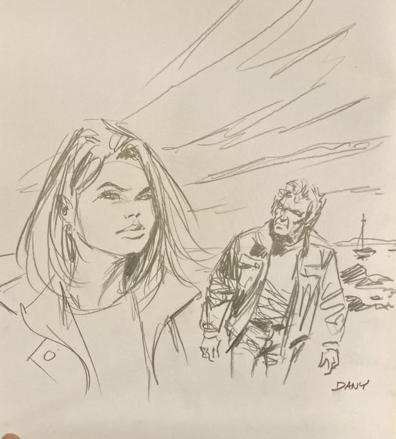 Dany & Lapière - Dédicace Un homme qui passe Tome 1 & 2 - Tirage de tête (2020) 4