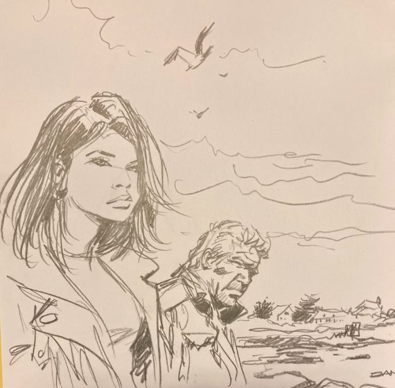 Dany & Lapière - Dédicace Un homme qui passe Tome 1 & 2 - Tirage de tête (2020) 7