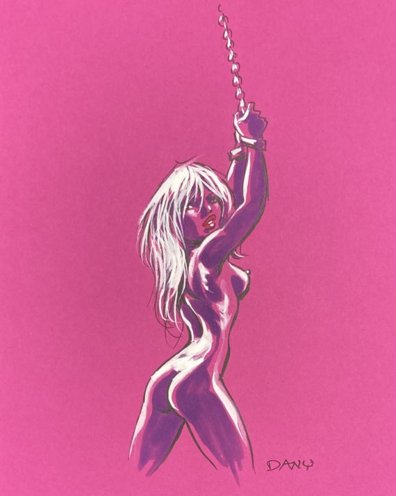 Dany - Dédicace Portfolio Colombe BDSM (2022)