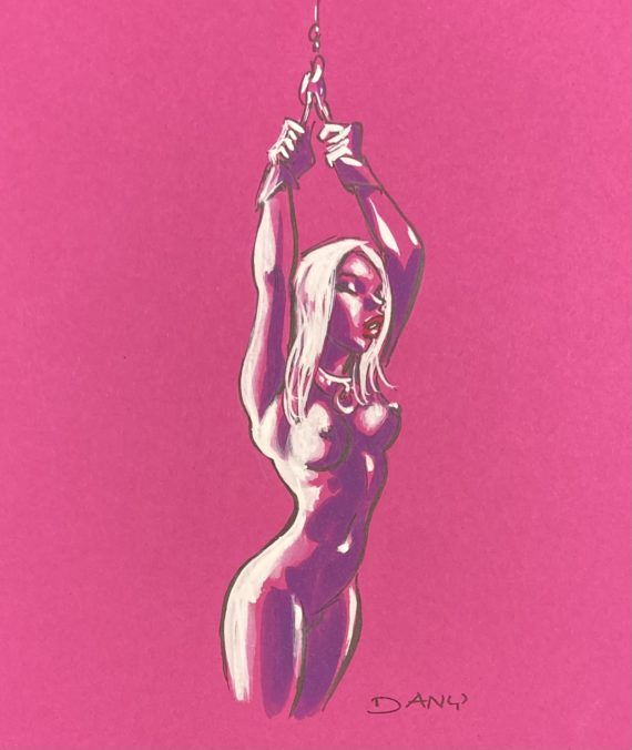 Dany - Dédicace Portfolio Colombe BDSM (2022)