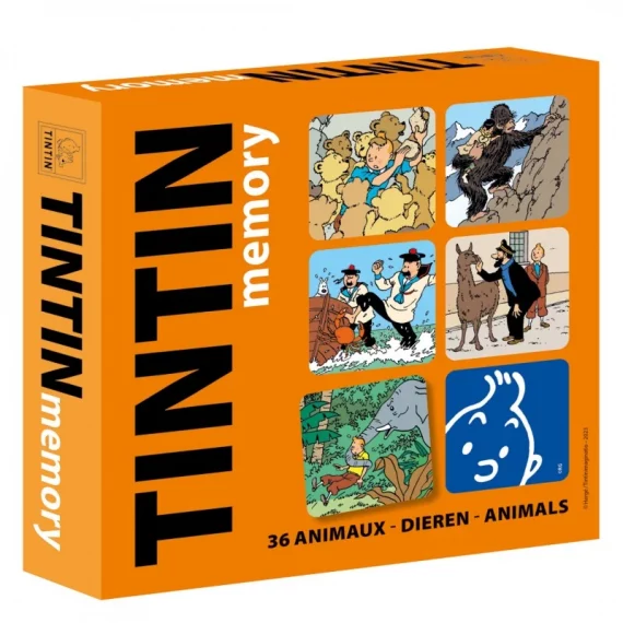 Hergé  - Tintin memory 36 animaux (2023)