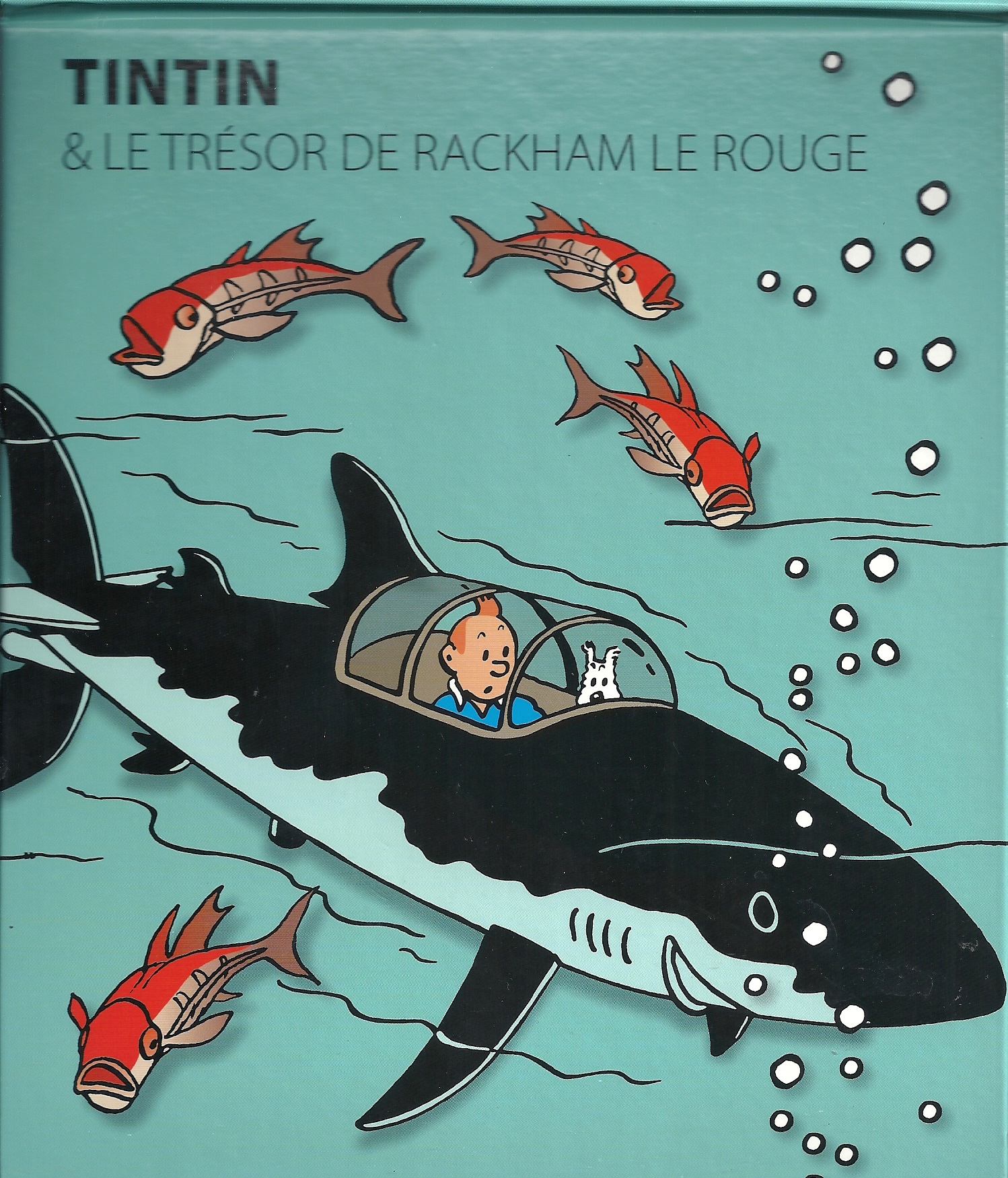 Hergé – Tintin album pop hop “Le trésor de Rackham le Rouge” (2007)