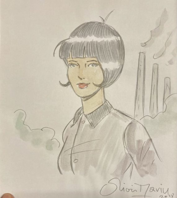 Olivier Marin - Dédicace / Les Enquêtes Auto de Margot T.5 - Tirage de tête (2018)