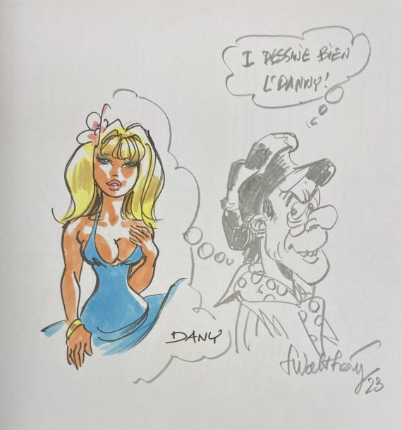 Dany, Walthéry & Benny - Dédicace / Tchantchès "Histoires de rire" - Tirage de tête (2022)