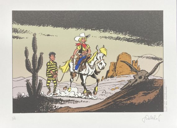 François Walthéry - Offset Natacha hommage à Morris