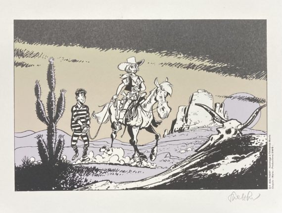 François Walthéry - Offset Natacha hommage à Morris