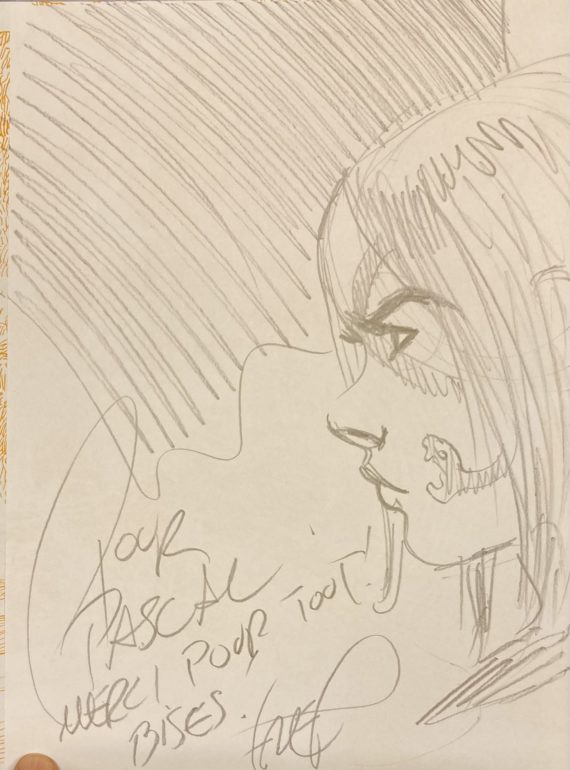 Fred Vignaux & Yann - Dédicace / Thorgal N° 41 "Mille yeux" (2023)