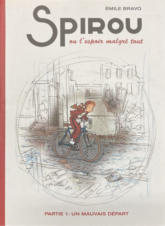 Bravo - Spirou ou l'espoir malgré tout N° 1 "Un mauvais départ" - Version noir & blanc (2018)