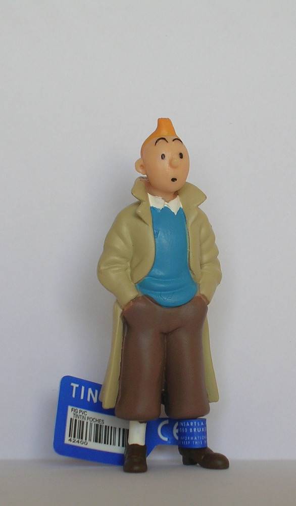 Hergé Tintin – Figurine Tintin trench (2002)