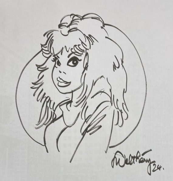 Walthéry, Di Sano & Mythic - Dédicace / Rubine N° 12 "Le lac Wakanala" (2010)