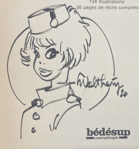 F.X. Burdeyron - Dédicace / L'age d'or du Journal de Spirou - Collectif (1988)