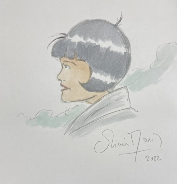 Olivier Marin - Dédicace / Les Enquêtes Auto de Margot T.5 - Tirage de tête (2018)