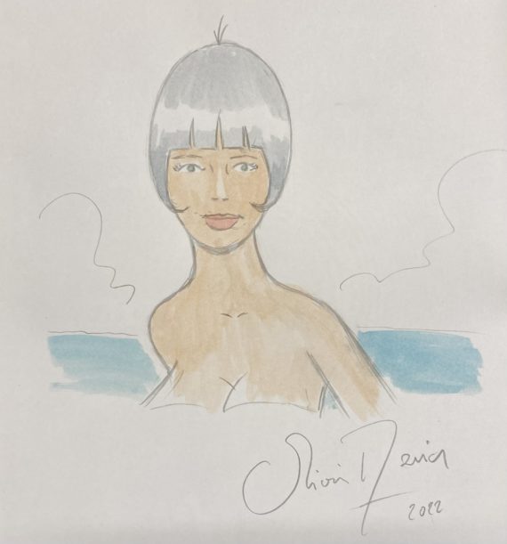 Olivier Marin - Dédicace /Les Enquêtes Auto de Margot T.5 - Tirage de tête Version "Tourné Belge" (2018)