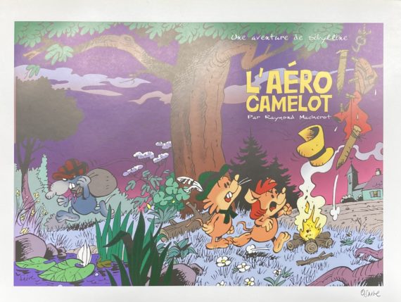 Olivier Saive - Offset Sibylline signé