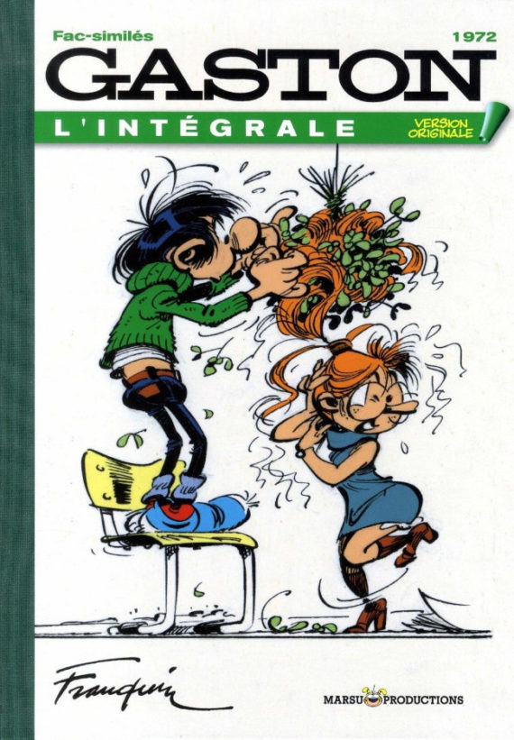 Franquin - Gaston L'intégrale N° 12 Version originale 1972 - Tirage de tête (2012)